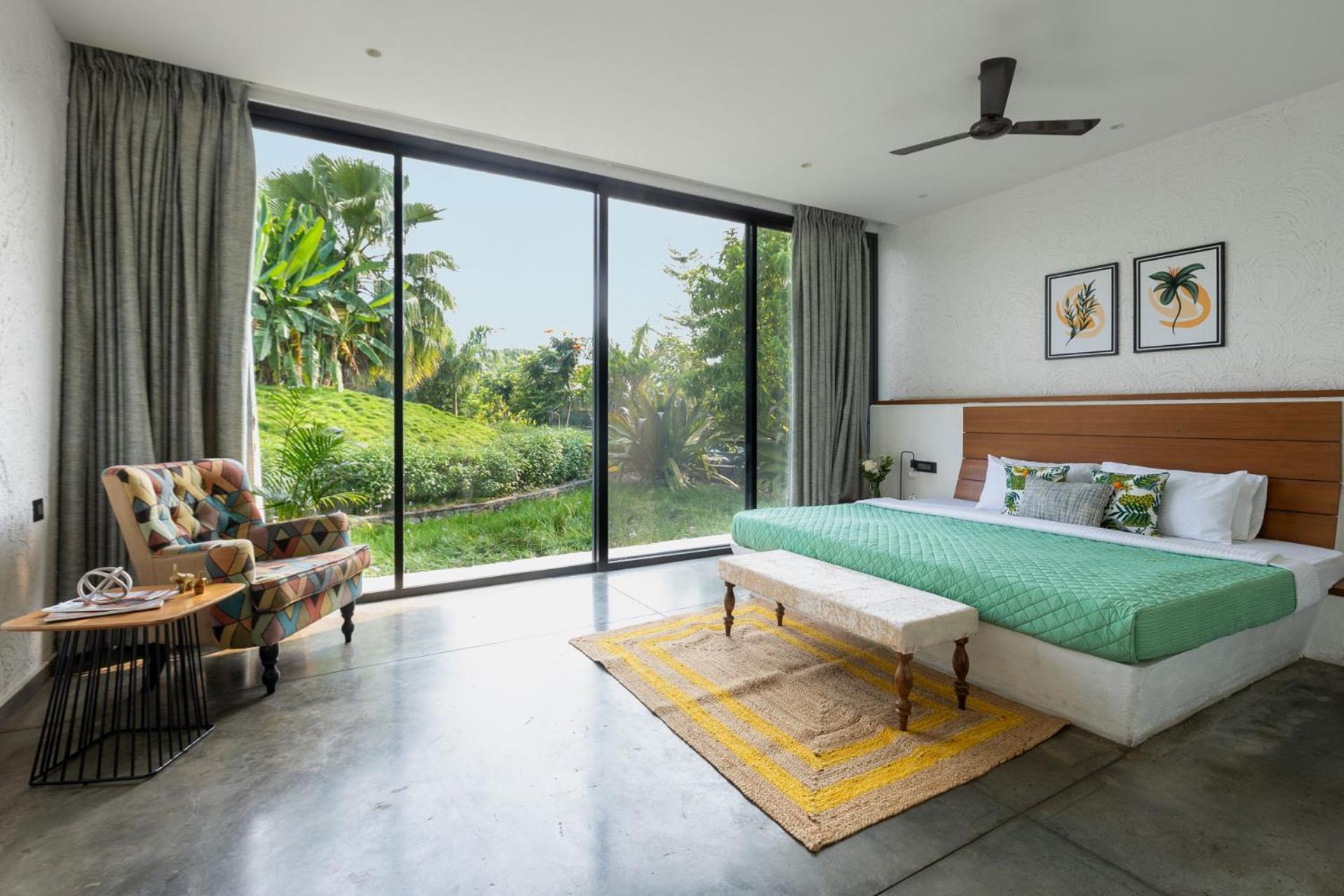 Open House By Stayvista - Nestled In Nature, Featuring A Swimming Pool & Expansive Lawn For A Serene Retreat Shikrapur エクステリア 写真